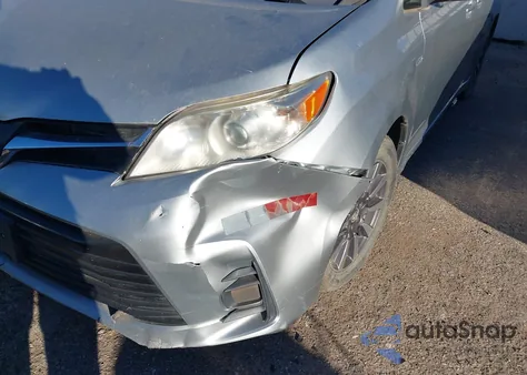 2020 Toyota Sienna Le from USA, damaged, VIN 5TDJZ3DC8LS232380